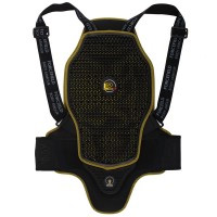Motorcycle Forcefield Freelite Back Protector Level 2 Black Yellow M 